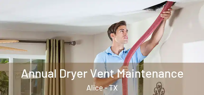  Annual Dryer Vent Maintenance Alice - TX