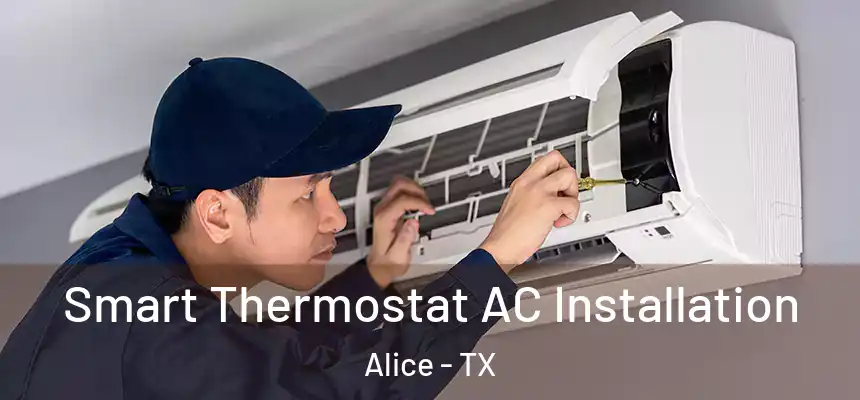 Smart Thermostat AC Installation Alice - TX